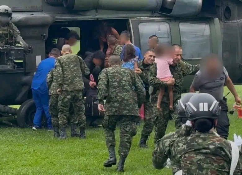 Los hermanos fueron rescatados en una operación en la madrugada del 31 de marzo.