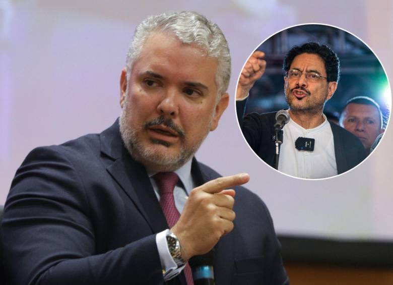 Expresidente Iván Duque calificó como vergüenza la negativa de Iván Cepeda a asistir a debates. Fotos: Colprensa y Getty Images