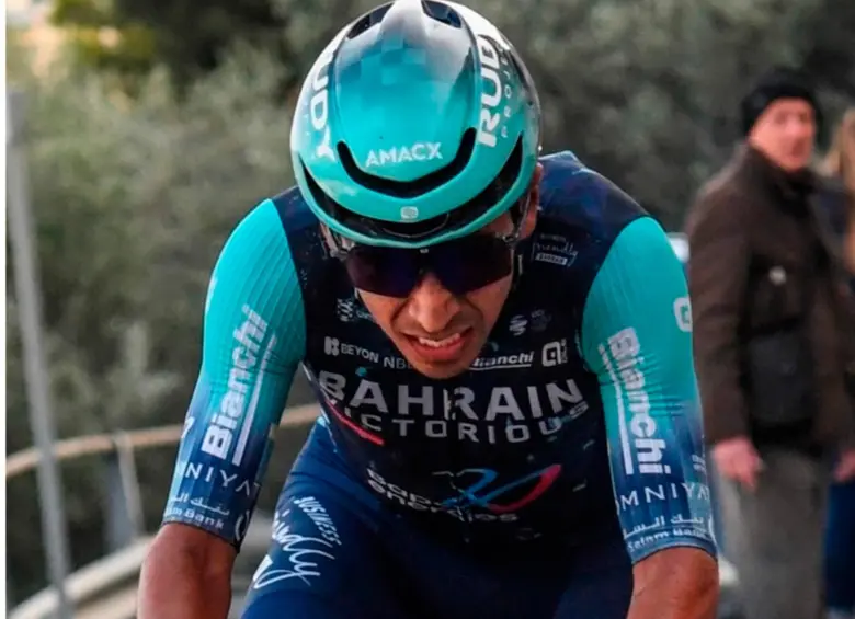 El ciclista Santiago Buitrago, que tiene su casa en el Oriente Antioqueño, es una de las cartas fuertes de Bahrain para esta temporada. Foto: tomada del Instagram de @santiagobuitrago09