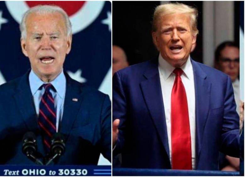 El presidente Joe Biden canceló varios viajes al extranjero para quedarse en Estados Unidos tomando medidas tras el paso del huracán Milton. FOTOS: AFP y Getty