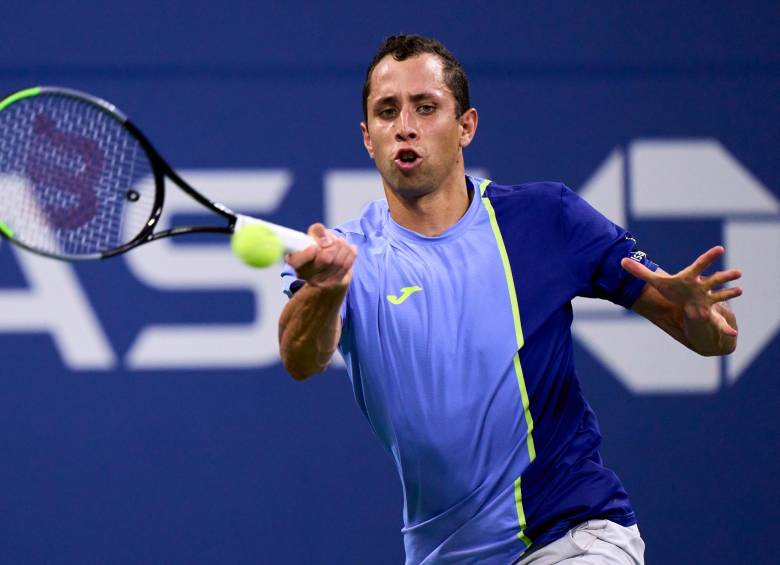 Daniel Galán se encuentra en el puesto 94 del ranquin ATP, su mejor posición desde que se convirtió en tenista profesional. Hace parte del equipo de Copa Davis de Colombia. FOTO getty 