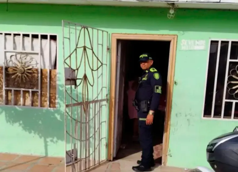 Esta es la vivienda donde el hombre de 32 años atacó a su hija, una menor de apenas 7 años. FOTO: Tomada de redes sociales