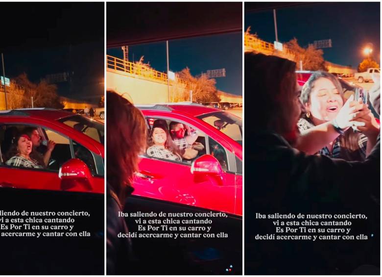 Juanes sorprende a una fan después de su concierto en Oklahoma. FOTOS Tomadas de Instagram @juanes