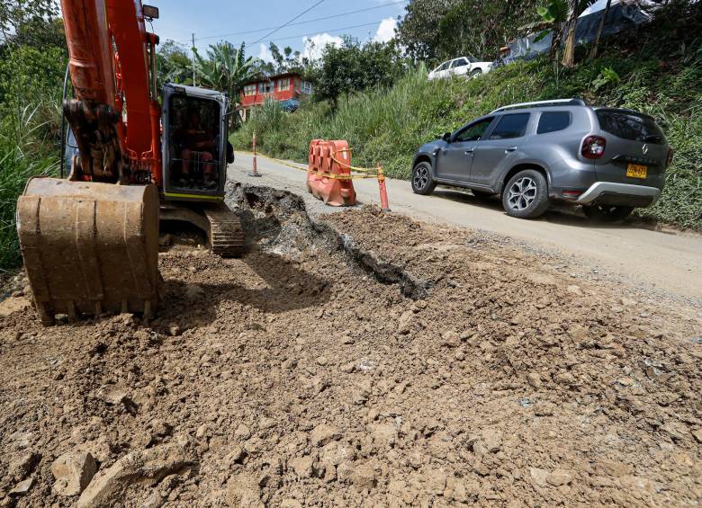La situación vial en el Suroeste antioqueño obligó a tomar estas medidas para descongestionar la movilidad. FOTO: MANUEL SALDARRIAGA