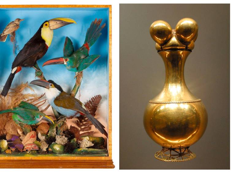 Diorama de Leocadio María Arango que se conserva en el Museo Universitario de la Universidad de Antioquia.