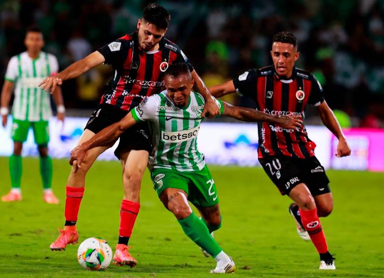 Atlético Nacional llega con ventaja (1-0) al partido de ida frente a Cúcuta Deportivo. Foto: Manuel Saldarriaga.