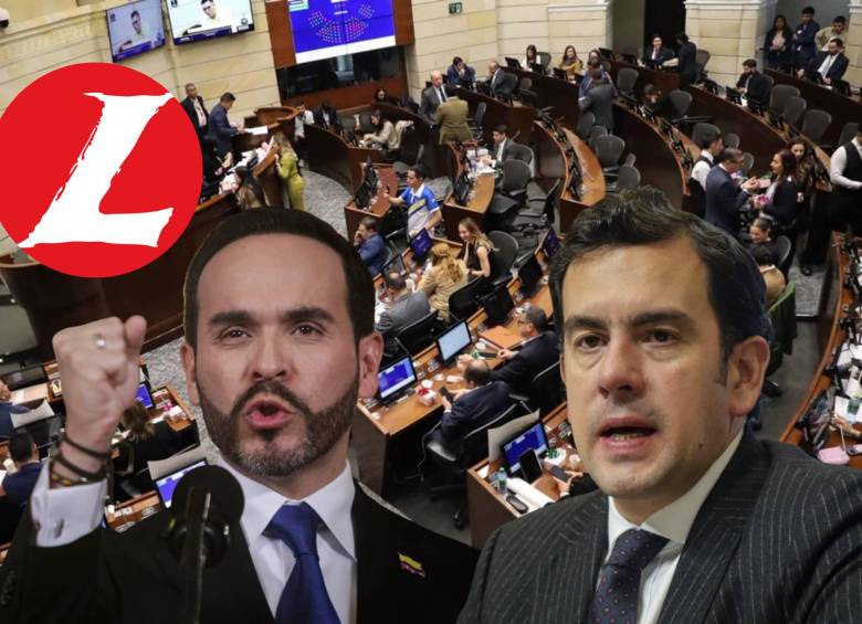 La confrontación del presidente De la Espriella con unas figuras políticas liberales de San Andrés enredó un proyecto clave en el Congreso. El ministro del Interior Rodrigo Lara se sentó con esa bancada. Foto: Colprensa.