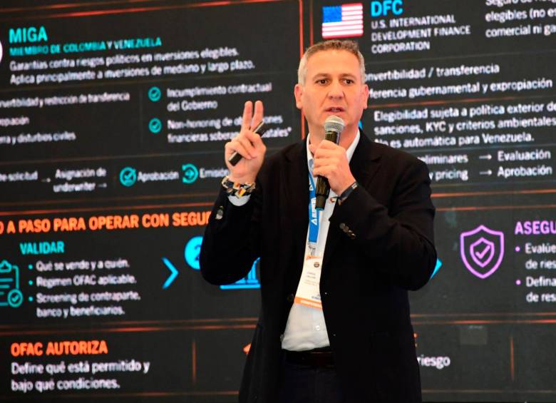 Jorge Jaller aseguró que Venezuela cuenta con gas suficiente para atender las necesidades de Colombia y propuso convertir ese recurso en una oportunidad de cooperación energética binacional. FOTO CORTESÍA ANALDEX