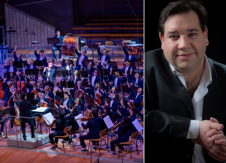 La Filarmónica Joven de Colombia se presentará en Medellín el próximo 6 de julio al lado del gran solista colombiano Valeriano Lanchas. FOTOS Cortesía