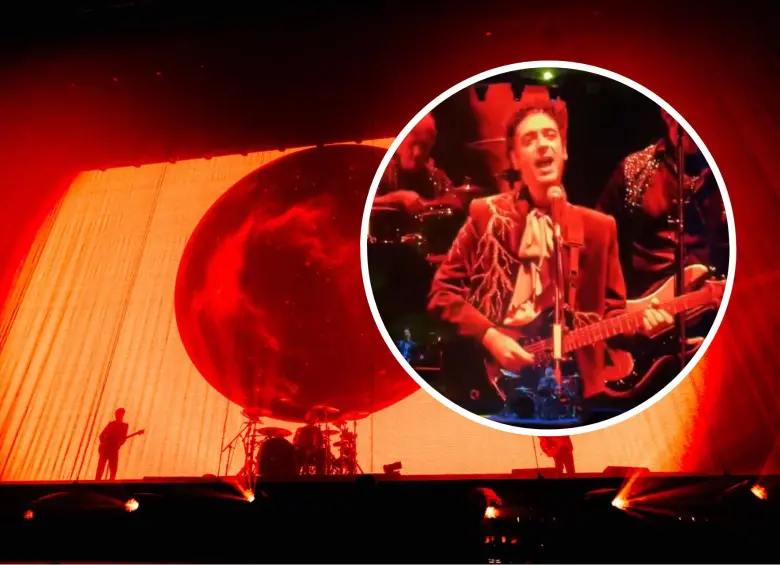 Video | Soda Stereo revive a Gustavo Cerati con holograma en su show “Ecos”. Foto: redes sociales y @germansaez