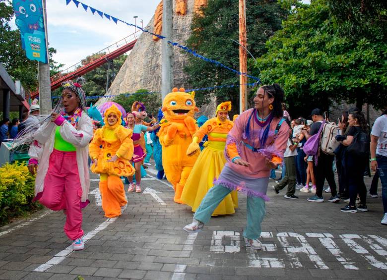 Zona que suena es el espacio para que los niños disfruten la feria. FOTO Cortesía