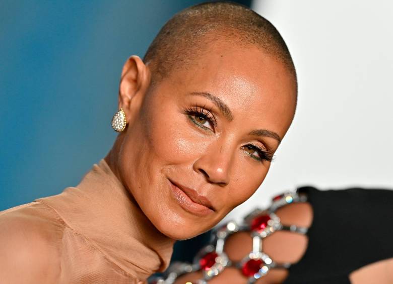 El comediante Chris Rock hizo referencia, en su broma a Jada Pinkett Smith (foto), a la película en la que la actriz Demi Moore tuvo que afeitarse la cabeza. FOTO GETTY.