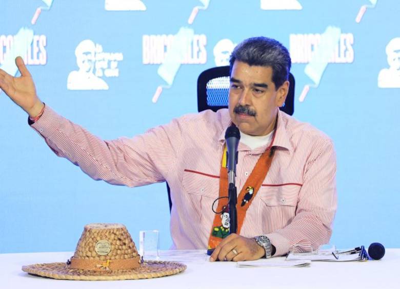 El presidente de Venezuela, Nicolás Maduro, cree que paramilitares colombianos sabotearan las elecciones de su país. FOTO: CUENTA DE X @NicolasMaduro