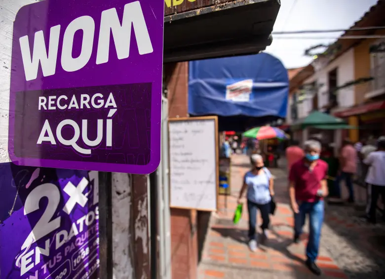 Desde 2019, WOM Colombia ha invertido alrededor de US$1.200 millones . FOTO: EL COLOMBIANO