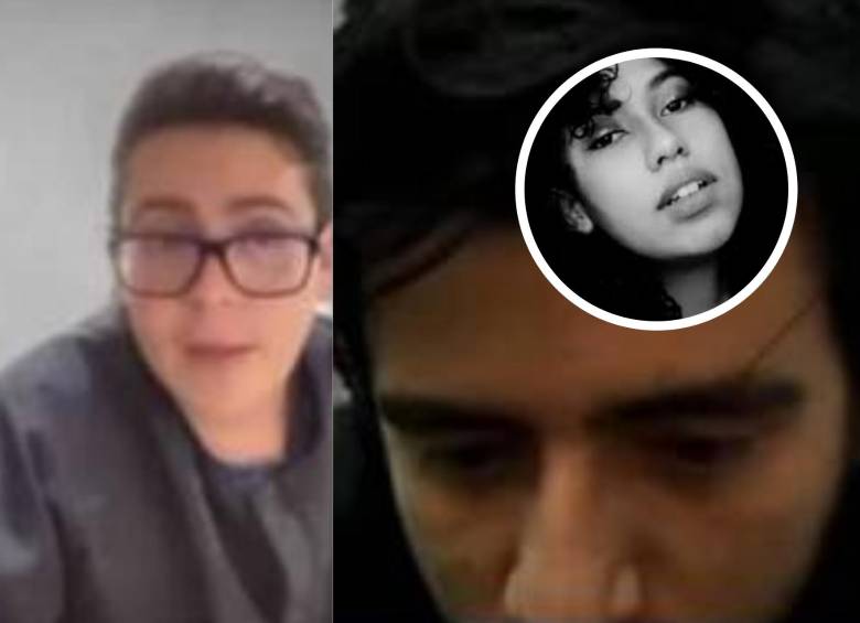 Laura Valentina Lozano tenía 21 años, estudiaba Ciencia Política y practicaba patinaje artístico. A la izquierda, Óscar David Gómez, juez 58 de garantías. A la derecha, José David López Celis, presunto feminicida. FOTO: REDES SOCIALES.