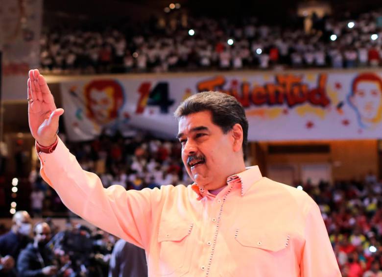 Nicolás Maduro aceptó que Venezuela sea garante de los diálogos de paz del gobierno de Gustavo Petro con la guerrilla del ELN. FOTO: EFE