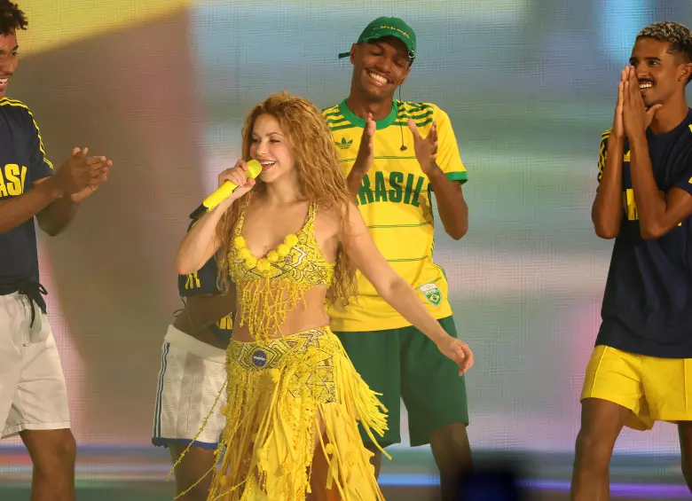 Concierto de Shakira en Brasil. FOTO: Kevin Mazur