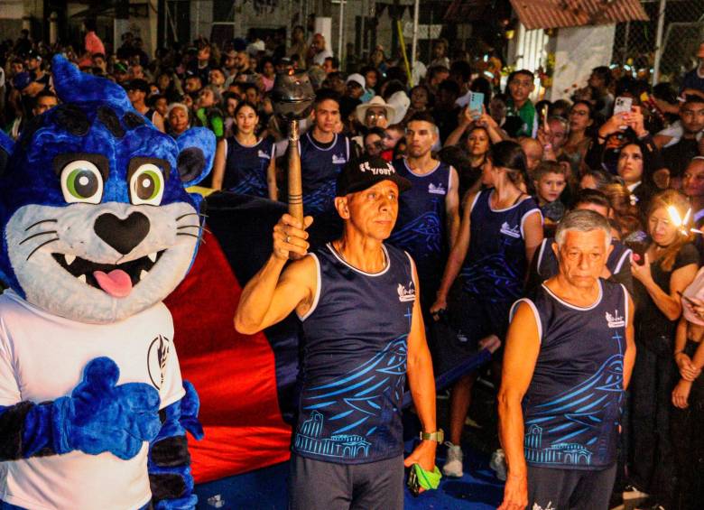 La Llama Olímpica, tradición deportiva en Copacabana que simboliza el orgullo, el espíritu de superación y deporte en Copacabana, cumple este año su edición 79. FOTO CORTESÍA