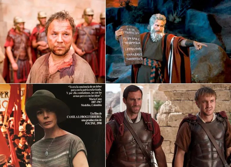 Peliculas, series y propuestas nacionales para ver en canales y plataformas esta Semana Santa. FOTOS Cortesía.