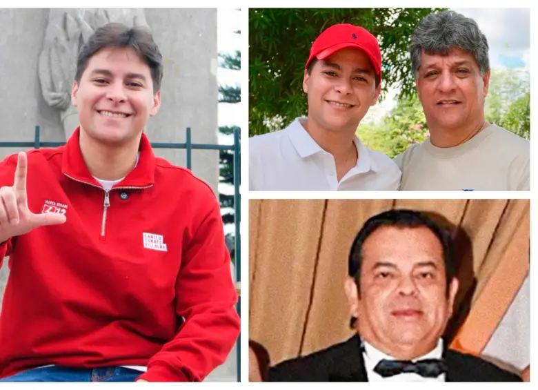 El senador electo es hijo de Camilo Torres (arriba a la derecha), hermano del megacontratista Euclides Torres (abajo) y exalcalde del municipio de Puerto Colombia. FOTO: ARCHIVO PARTICULAR-FACEBOOK