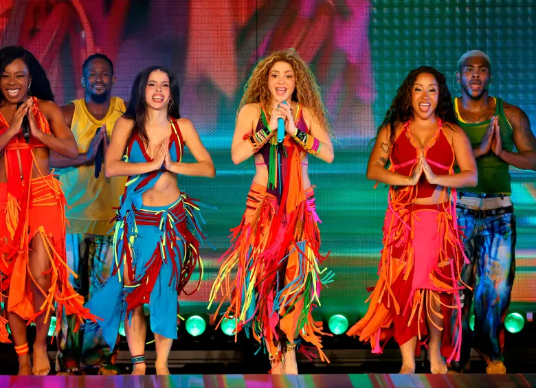 Shakira ofreció dos conciertos en Barranquilla el 20 y 21 de febrero en el marco del Carnaval que se realizó en su honor. FOTO: Colprensa - Getty 