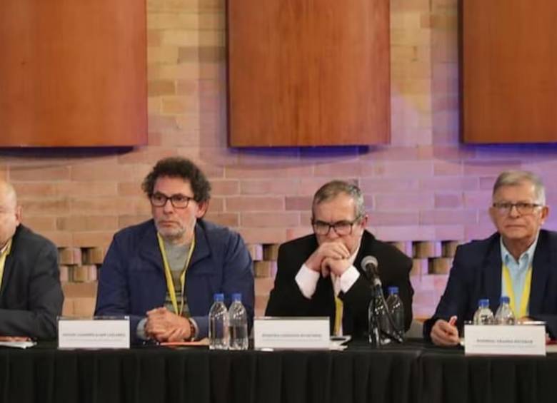 Exsecretariado de las Farc en una de las audiencias de la JEP. FOTO: JEP