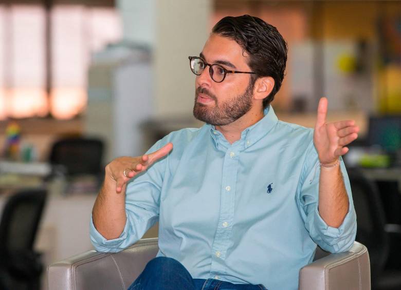 El concejal Daniel Duque asegura que Medellín está en una gran crisis y requiere de un acuerdo ético y programático para recuperarla. FOTO Esneyder Gutierrez 