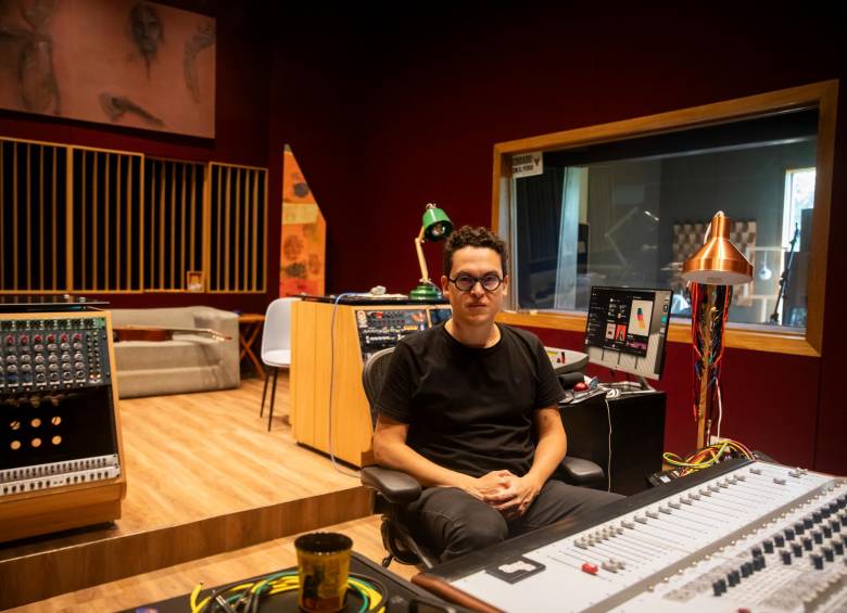El estudio de Juan Diego Galvis