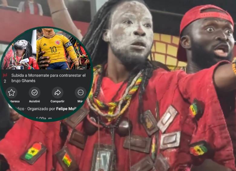 Decenas de hinchas fueron convocados a subir este jueves a Monserrate como muestra simbólica de apoyo a la Selección Colombia antes del duelo frente a Ghana en el Mundial 2026. FOTO: redes sociales.
