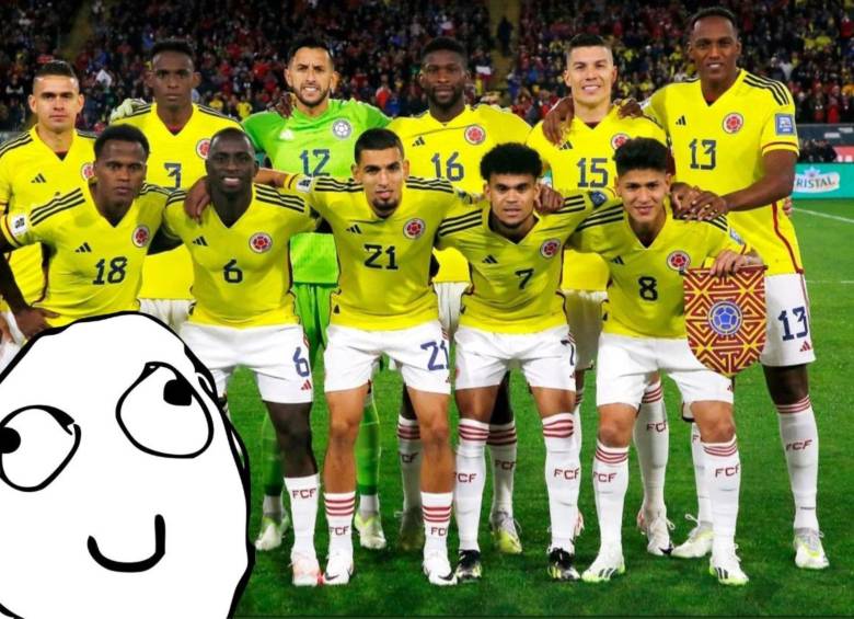 Tras el empate sin goles frente a Chile, los memes por la actuación de algunos jugadores en el partido no se hicieron esperar. FOTO: GETTY 