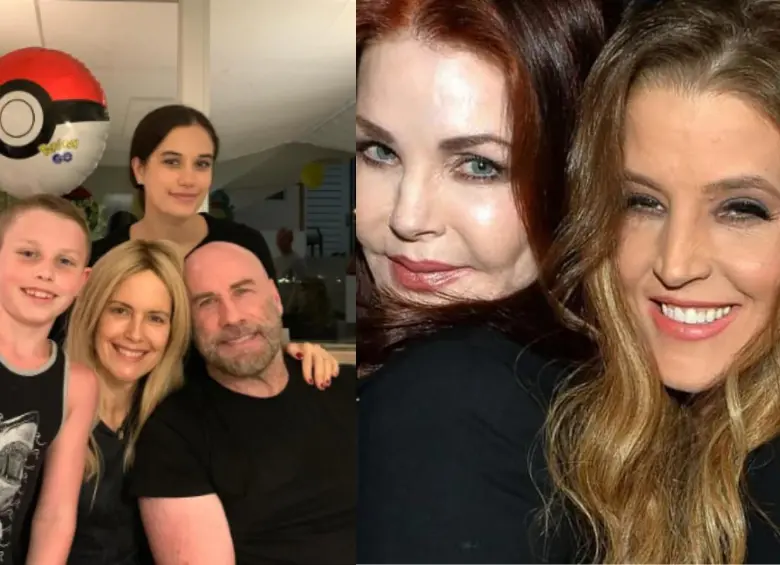 La familia de John Travolta estaría envuelta en un nuevo escándalo tras revelarse quién sería la verdadera madre biológica de su hijo menor, según una denuncia que vincula el caso con la familia de Elvis y Priscilla Presley. FOTO: Instagram John Travolta / Getty Images.