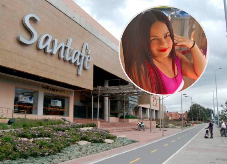 Stefany Barranco Oquendo tenía 32 años y, según las autoridades, llevaba poco tiempo trabajando en la tienda donde fue asesinada. FOTOS: Cortesía centro comercial Santafé y tomada de redes sociales