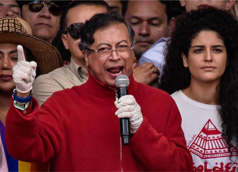 El presidente Gustavo Petro se ha referido a diferentes temas de manera enredada. De hecho, ha mencionado algunos que aparentemente no tienen relación. Foto: Colprensa.