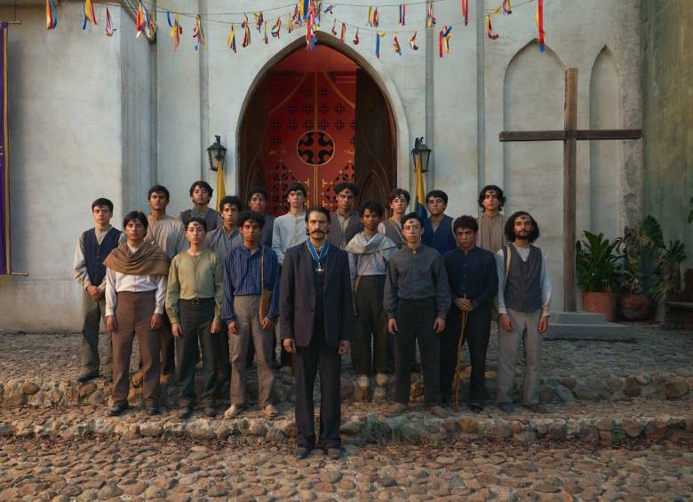 Claudio Cataño interpreta al Coronel Aureliano Buendía en Cien años de soledad. FOTO: Netflix