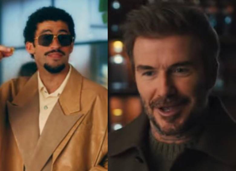 David Beckham y Bad Bunny fueron algunos famosos que aparecieron en los comerciales del Super Bowl. Fotos: Capturas de video