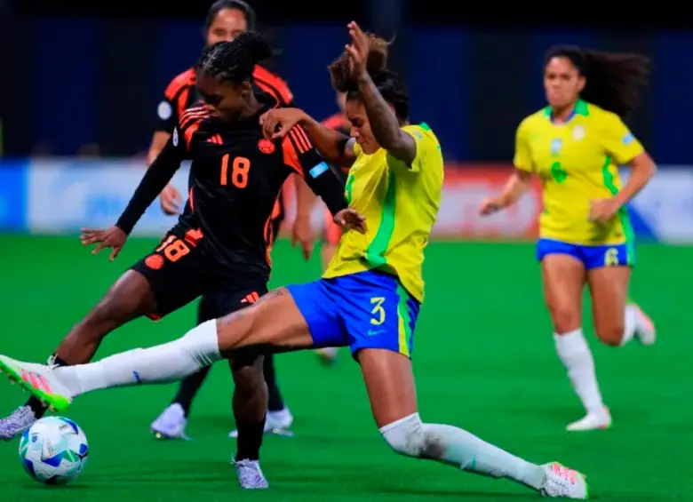 La futbolista Linda Caicedo, del Real Madrid, es una de las figuras del cuadro colombiano finalista de América. FOTO: GETTY