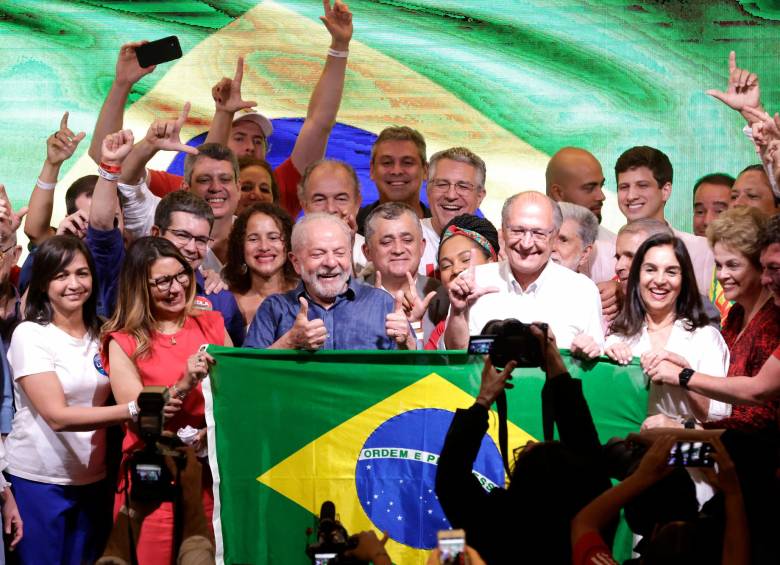 Lula da Silva aseguró que como presidente emprenderá la misión de unir a Brasil, divido por la polarización política, y de integrar a los países de América Latina y el Caribe. FOTO GETTY