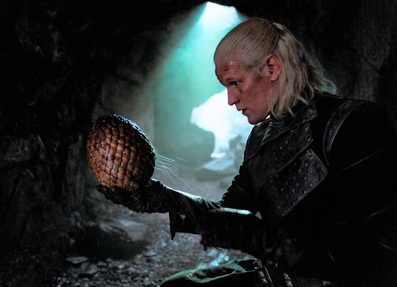 Daemon Targaryen se llevó el huevo que Rhaenyra había escogido para su hermano. FOTO Cortesía HBO Max.