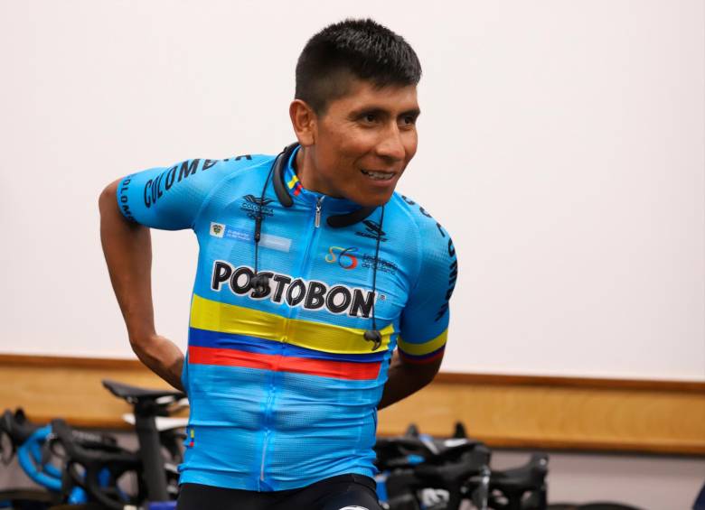 Nairo ha representado a Colombia en cuatro Mundiales. Su mejor presentación fue en Austria-2018 (15°). FOTO fedeciclismo