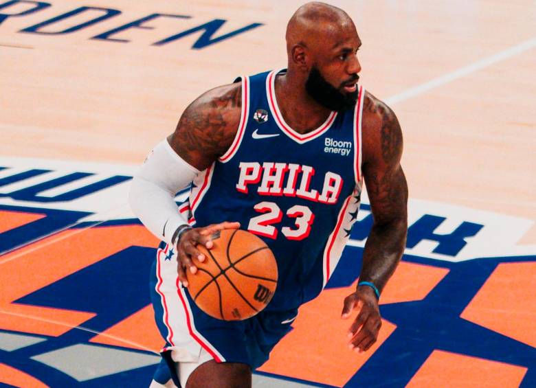 Los Sixers son el cuarto equipo de LeBron James en la NBA. Cleveland Cavalier, Miami Heat y Los Angeles Lakers fueron los anteriores. FOTO: X Sixers