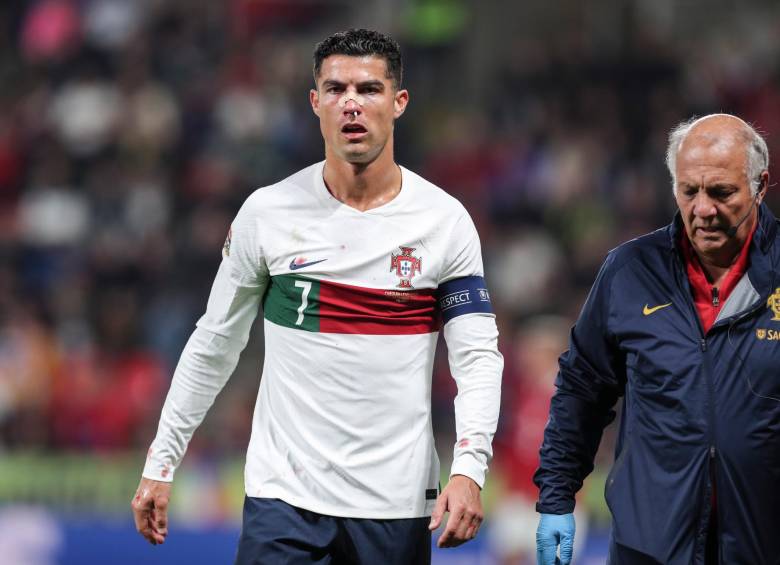 Cristiano Ronaldo, de 37 años de edad, se concentra en la competición más allá de los hechos por los que es acusado. El portugués asegura que quiere seguir compitiendo al menos hasta la Eurocopa de 2024. FOTO EFE