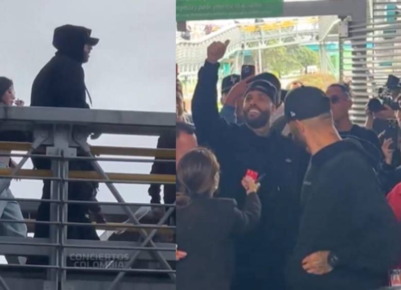 Nicky Jam sorprendió a usuarios de TransMilenio durante un recorrido hacia el estadio El Campín, donde promocionó su próximo concierto en Bogotá. FOTO: Captura de video.