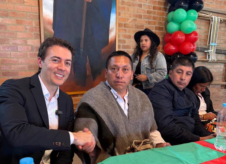 Quintero recibió el aval tras una reunión con la colectividad en Pasto. FOTO: CORTESÍA.