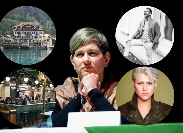 Verónica Alcocer se quedó en el hotel de lujo Strand Hotel, se la vio comiendo en restaurantes de Stureplan, y ha salido junto a famosos como Kristofer Ruscon y Gunn Lundemo. FOTO: REDES SOCIALES Y COLPRENSA.