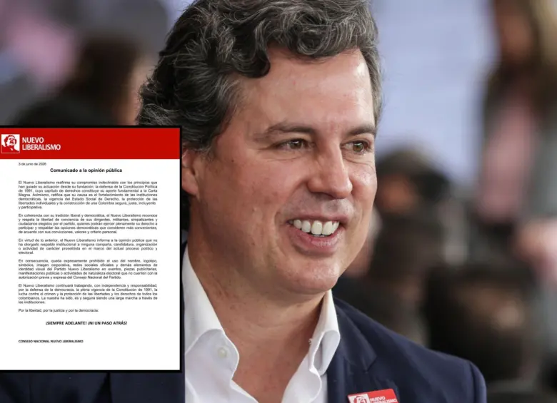 Juan Manuel Galán, cara visible del Nuevo Liberalismo, integró la Gran Consulta en marzo. Ahora, su partido deja en libertad a sus militantes para votar en segunda vuelta. Fotos: Colprensa y Nuevo Liberalismo