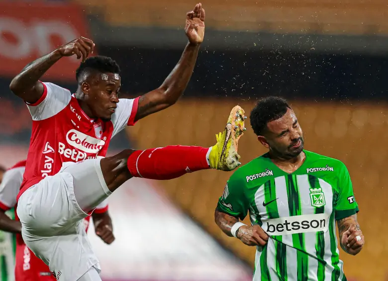 Imágenes del partido entre Nacional y Santa Fe, a puerta cerrada, que se disputó el 4 de noviembre de 2024. FOTO MANUEL SALDARRIAGA
