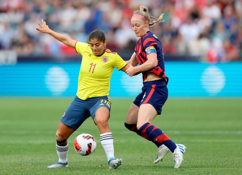Catalina Usme tiene un gol en la Copa América. FOTO GETTY