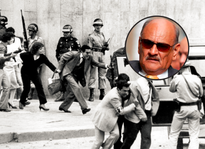 El coronel (r) Edilberto Sánchez cumple una condena de 40 años por el delito de desaparición forzada durante la toma del Palacio de Justicia. FOTO: Colprensa 