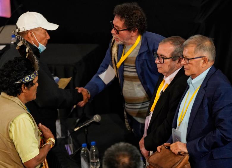 Siete miembros del Secretariados de las Farc deberán responder en juicio por secuestro. FOTO COLPRENSA