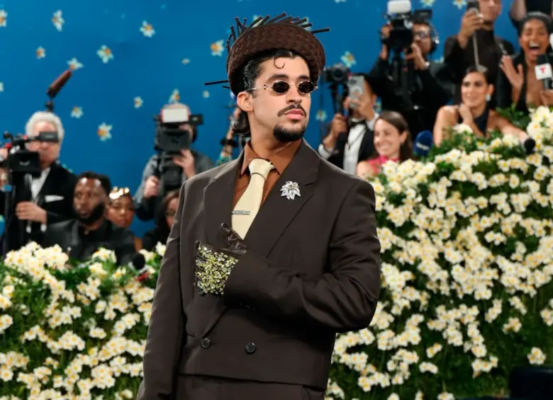 Bad Bunny asistió esta semana a la Met Gala. FOTO Getty